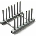 thumbnail image 1 of Kitchen Utensils Plate Rack Plate Rack Kitchen Rack Drain Rack (Gray)-, 1 of 3