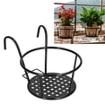 thumbnail image 4 of Hanging Railings Planter Window Sill Balcony Flower Holder Hanging Planter Flower Pot, 4 of 8