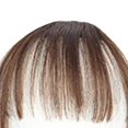 thumbnail image 3 of Qarigey Mujer Belleza Mini Falso Pelo Clip Aire Flequillo Peluca Fino Translúcido Traza Cuidado del cabello Marrón claro, 3 of 3