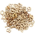 thumbnail image 1 of WORGEOUS 100pcs 15mm DIY Doodle Juguete educativo Pequeño Adorno de Scrapbooking de la rebanada de madera natural DIY Craft Decor (Número patrón), 1 of 8