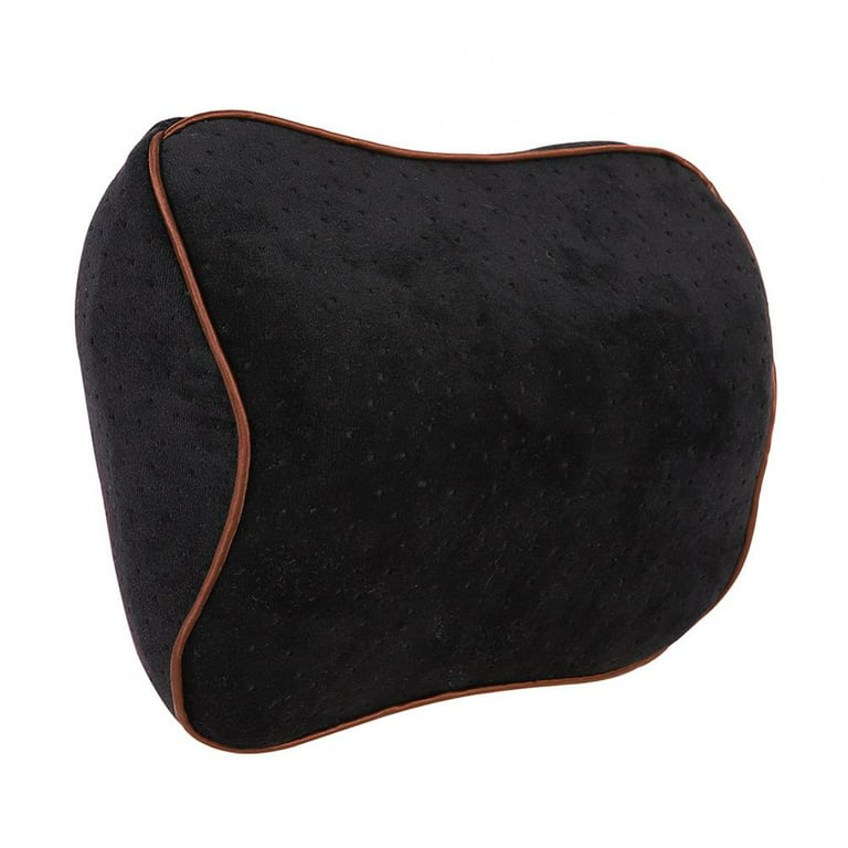 Leonard Lumbar Support Pillow for Chair and Car, Memory Foam Back Cushion  for Back Pain Relief - Ideal Back Support for Office Chair, Computer,  Carseat, Gaming Chair, Recliner 