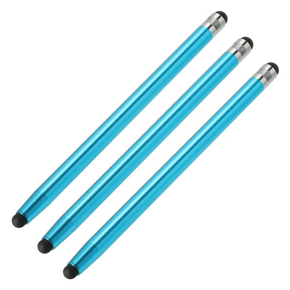 3pcs Stylus Pens for Touch Screens Capacitive Stylus Universal Tablet Pen, Light Blue