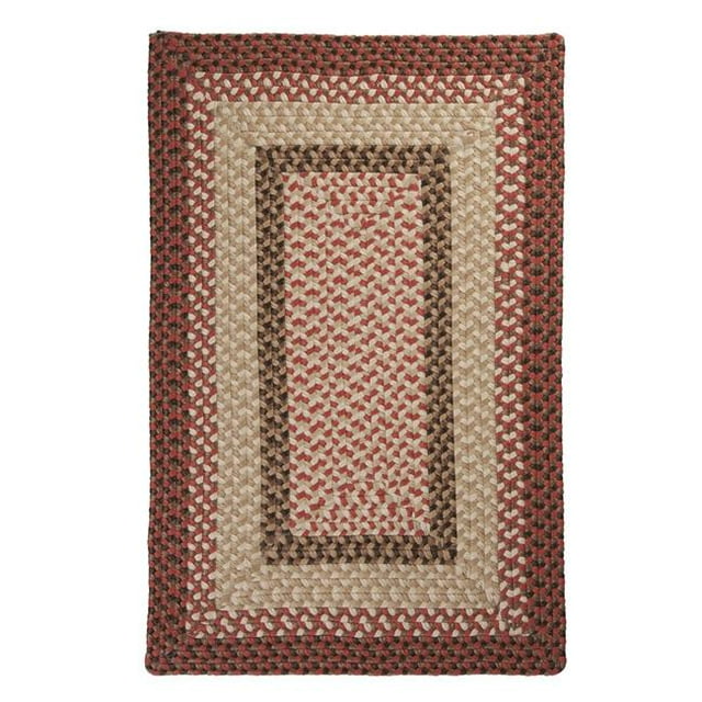 Colonial Mills TB79R036X036R 3 ft. Tiburon Square Rug, Rusted Rose