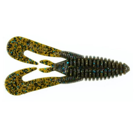 BAITFUEL Mini Kickin B-Bug Versitile Creature Bait Infused with Supercharged X55 Formula Gel 3.5-Inch Tilapia Magic