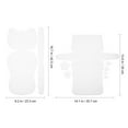 thumbnail image 3 of CHOK 6pcs Mesh Canvas Sheets Crochet Bag Sewing Canvas Sheets Purse Making Accessories, 3 of 6