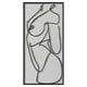 thumbnail image 1 of Impresiones artísticas de pared femeninas estéticas enmarcadas, dibujo lineal moderno, póster abstracto C, 1 of 9