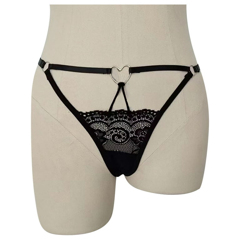Women's Underwear Women Solid Lace Underwear Hollow Out Panties