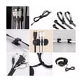 thumbnail image 3 of 173 Kit Multifunción Organizador Cables Adhesivo Antinudos Negro, 3 of 3
