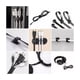 thumbnail image 3 of 173 Kit Multifunción Organizador Cables Adhesivo Antinudos Negro, 3 of 3