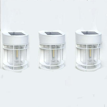

Solar Fence Lights 8 Pack Deck Lights Solar Powered