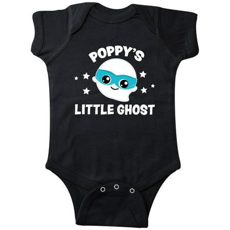 

Inktastic Cute Poppy s Little Ghost with Stars Gift Baby Boy or Baby Girl Bodysuit