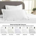 thumbnail image 4 of BNM Cotton 3 Piece Matelasse Bedspread Set, White, King, 4 of 11