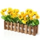 thumbnail image 2 of Planta de flores artificiales con maceta para cerca, diseño de esquina de aula, girasol falso, 2 of 6