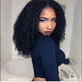 thumbnail image 1 of Peluca europea y americana para mujer, cabello corto y rizado, cabello pequeño, cabeza explosiva, pelucas de fibra química, 1 of 5