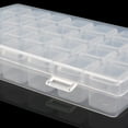 thumbnail image 2 of GlamEssence Tool Nail 1Set 28 Plastic Decorations Box Case Empty Lattice Storage, 2 of 8