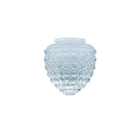 Westinghouse 85602 Clear 5.5 in. Dia. 3.25 in. Fitter Glass Shade- - pack of 6