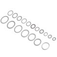 thumbnail image 4 of Juntas Planas De Aluminio Arandelas Metálicas Anillos De Sellado Kit Surtido Con Caja De Almacenamiento Para Mantenimiento De Reemplazo De Vehículos 320 Uds seitruly TO002748-00, 4 of 7