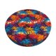 thumbnail image 1 of Disketp Colorful Hawaii Palms Funda Redonda para Taburete, Funda de Cojín para Silla de Bar Suave y Elástica-13 inch, 1 of 7