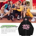 thumbnail image 2 of Sudadera con capucha y cremallera Minus-Two para hombre, chaqueta informal estilo hip hop Y2K, sudadera con capucha cargo unisex Minus-Two, 2 of 5