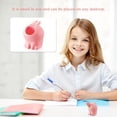 thumbnail image 4 of SHAR Pink Rabbit Pen Holder Desk Organizer Creative Pen Holder Makeup Brushes Creative Desk Organizers Pen Holder Creative Pencil Pot Resin Rabbit Shape For Desk, 4 of 5