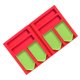 thumbnail image 2 of Bandeja de pintura de diamante Organizador de taladro con punta de esponja Bandeja de almacenamiento de pintura de diamante plegable, Rojo 1 Yuarrent HA002933-06, 2 of 6