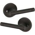 thumbnail image 3 of Baldwin 5138.Priv 5138 Privacy Door Lever Set - Black, 3 of 7