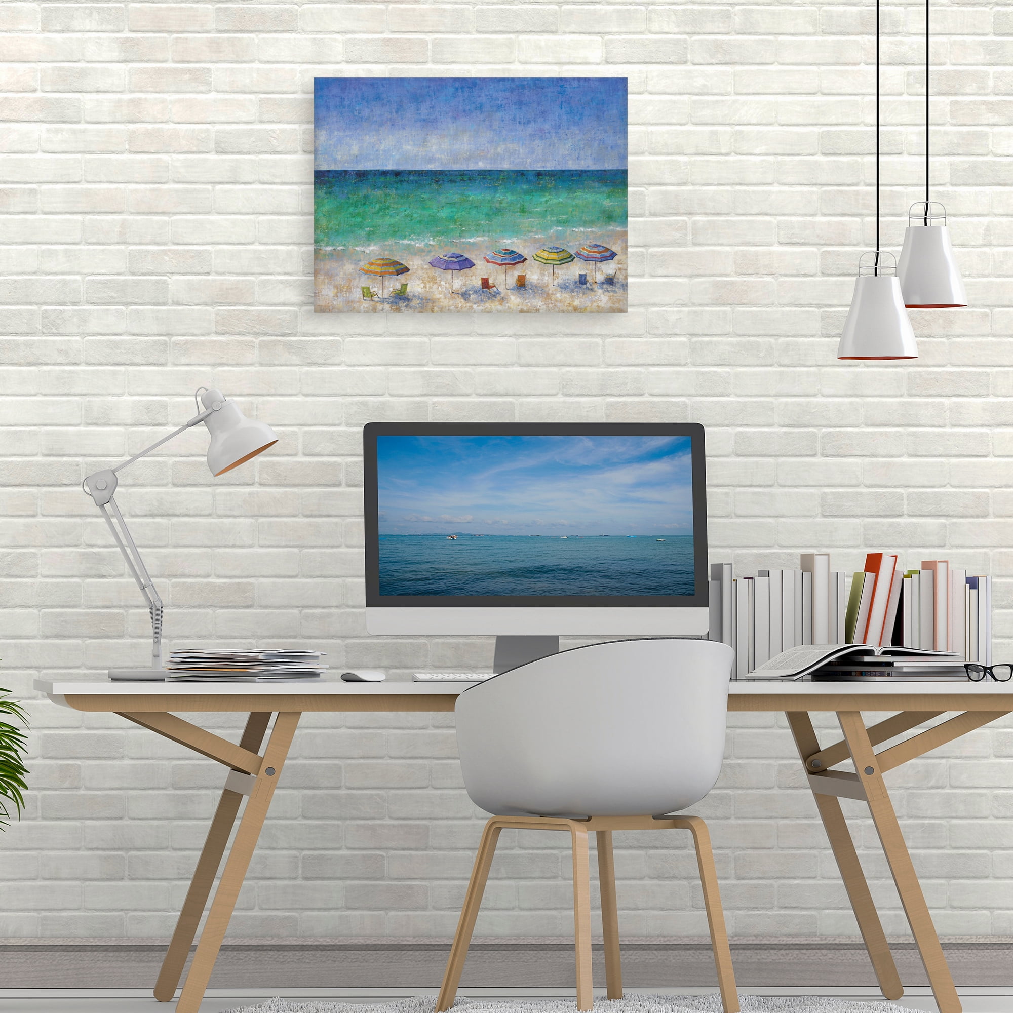 South Shore I by Dominick Canvas Art Print