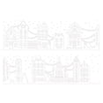 thumbnail image 3 of Christmas Window Clings Removable Decals for Glass Windows Holiday Decor by OVFUIZ, 3 of 7