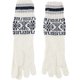 thumbnail image 2 of Guantes G-III Sports Chicago Bears para mujer color blanco roto talla única, 2 of 2