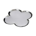thumbnail image 4 of Bandeja de plato bandeja decorativa plato de almacenamiento en forma de flores plato de joyería de escritorio para aretes Collar de lápiz labial de plata, 4 of 8