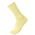 thumbnail image 3 of QSAWXQZ Kids' Crew Socks Solid Cotton Knitting Breathable Mid Calf Socks 5-13Years, 3 of 6