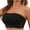 Black, variant on Kaemgyyd Strapless Bras for Women Front Closure Lace Comfort Wireless Everyday Bras Padded Wirefree Trendy Bandeau Bra