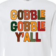 thumbnail image 4 of Inktastic Thanksgiving Gobble Gobble Y'all Long Sleeve T-Shirt, 4 of 5