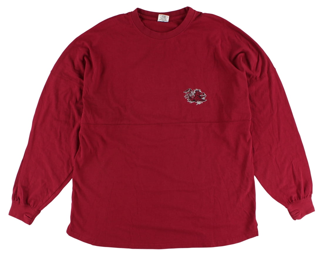 Press Box Womens South Carolina Gamecocks Sweeper Long Sleeve T Shirt Red by Press Box