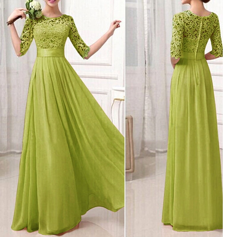 Maxi Long Gown Elegant Princess 