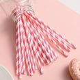 thumbnail image 4 of 60/20 unidades de pajitas desechables engrosadas | Impermeables y resistentes, 4 of 5