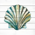 thumbnail image 3 of Marmont Hill "Aquarelle Shells VI" Painting Print on White Wood, 3 of 5