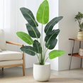 thumbnail image 5 of Qinaqin 5ft(2pcs)-B Verde Bird de Paradise Tropical Artificial Plant para Indoor Hogar Living Sala y Oficina Profundidadcoration, 5 of 5