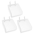 thumbnail image 1 of BESTYASH 3Pcs Transparent Plastic Pegboard Organizer Bins for Home Office Workshop Tool Storage and Sorting, 1 of 8