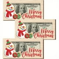 thumbnail image 3 of 3 PcsChristmas Money Holder Gift - Wooden Merry Christmas Box with Slot for Cash, Gift Card, Insert - Holiday Welcome Sign Decor for Xmas Money Box Holiday Party Favors Xmas Wood Cash Decor, 3 of 5