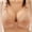 Khaki, variant on ZZwxWA Womens Support Wireless Bras Comfortable Push Up Adjustable Straps Everyday Bra Full Coverage No Underwire Bras