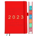 thumbnail image 2 of January to December 2023 Planner School Spiral Planner Notebook with Tabs Bookmark Notes Pocket  Pink, 2 of 8