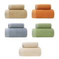 thumbnail image 1 of Maoww 2 Pieces/Set Cotton Bath Towel Soft Replacement Rectangular Home Bathing Shower Face Towel Washcloth Accessories Grey, 1 of 9