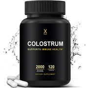 Colostrum 2000mg - Third Party Tested Colostrum - Supports Healthy Immunity And Gut Health - Contains Naturally Occurring Immunoglobulins And Lactoferrin - Colostrum Capsules - By Humanx