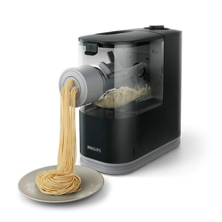 Philips HR2371/05 Compact Automatic Pasta and Noodle Maker Black Open (Philips Pasta Maker Best Price)