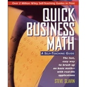 Quick Business Math: A Self-Teaching Guide [Paperback - Used]