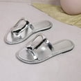 thumbnail image 5 of ATENAR Sandals for Women Casual Summer Womens Sandals Beach Womens Shoes White 9, 5 of 9