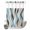 Taupe, Espresso Brown, Soft Blue, Cream, Beige, variant on No Hook Shower Curtain, Pink Teal Striped Shower Curtains for Bathroom with See Through Top Window, Modern Colorful Abstract Lines Waterproof & Washable Bath Curtain Stall 48"x72"