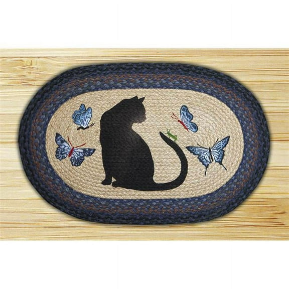 Capitol Importing 65-100CG Cat-Grasshopper - 20 in. x 30 in. Oval Patch