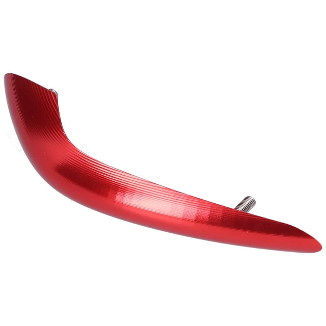 Mudguard Decorater, Motorcycle Mudguard Nose Red Metal For Motorbike
